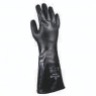 Gloves: Safety Chemical Showa 3416, Level 5 Cut Protection 35,5cm, Black