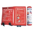 Fire Blanket: 1,2mx1,8m in Hard Box XU-110